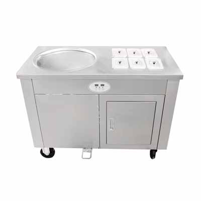 50cm Round Pan Ice Cream Roll Machine IC500