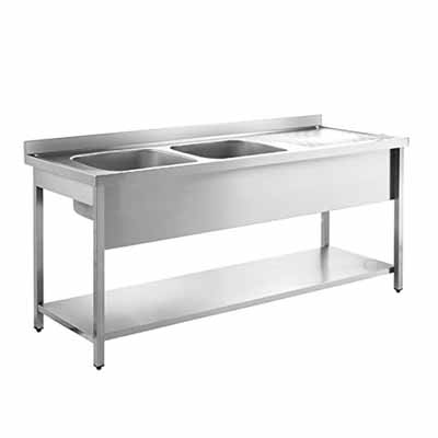 Sink with Two Shelf