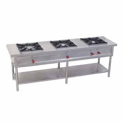 Three Burner Range
